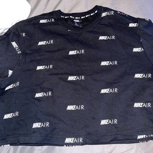 Nike cropped sweater